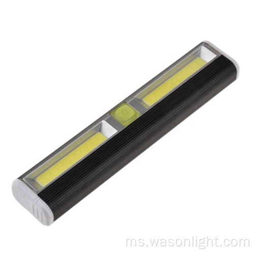 Borong tahan lama AAA bateri yang dikendalikan tanpa wayar LED Push Light Bright Stick pada lampu malam sentuh untuk almari, kabinet, garaj, rak